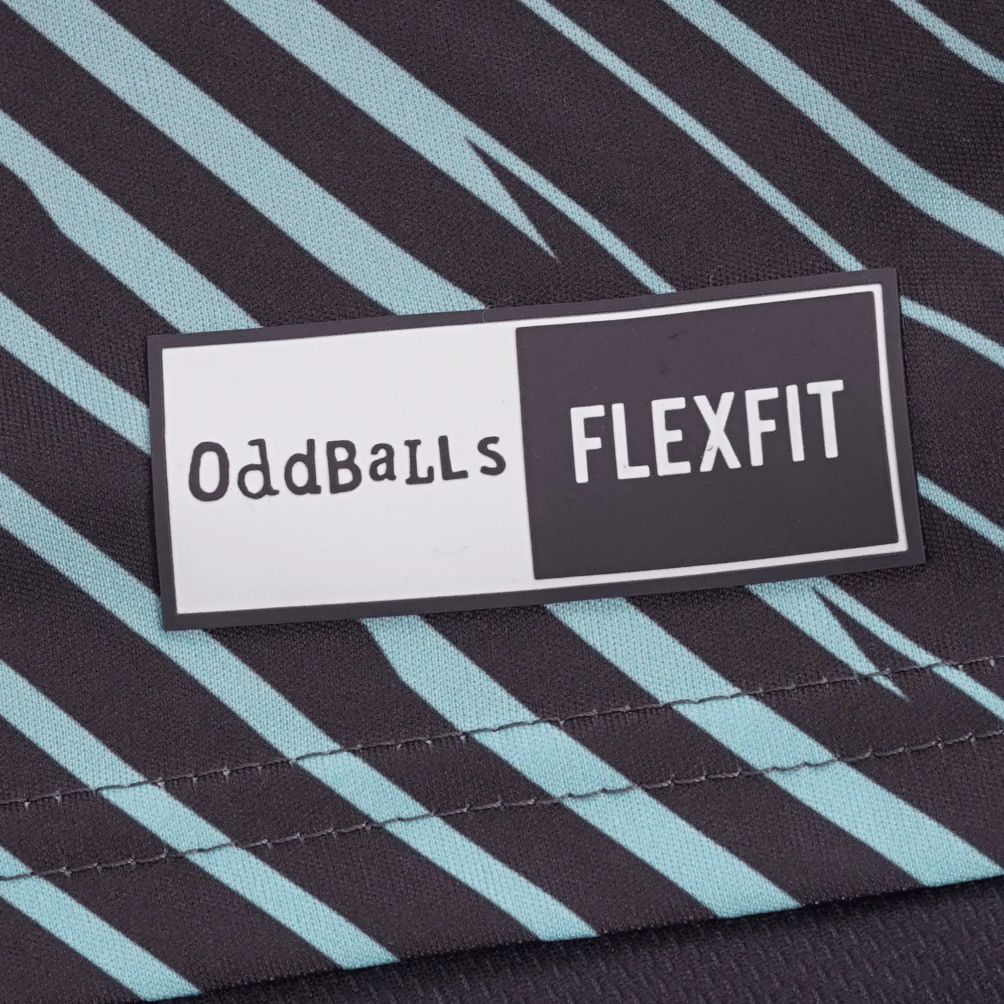 Zig Zag - Grey / Mint - Flex Fit - Mens Training T-Shirt