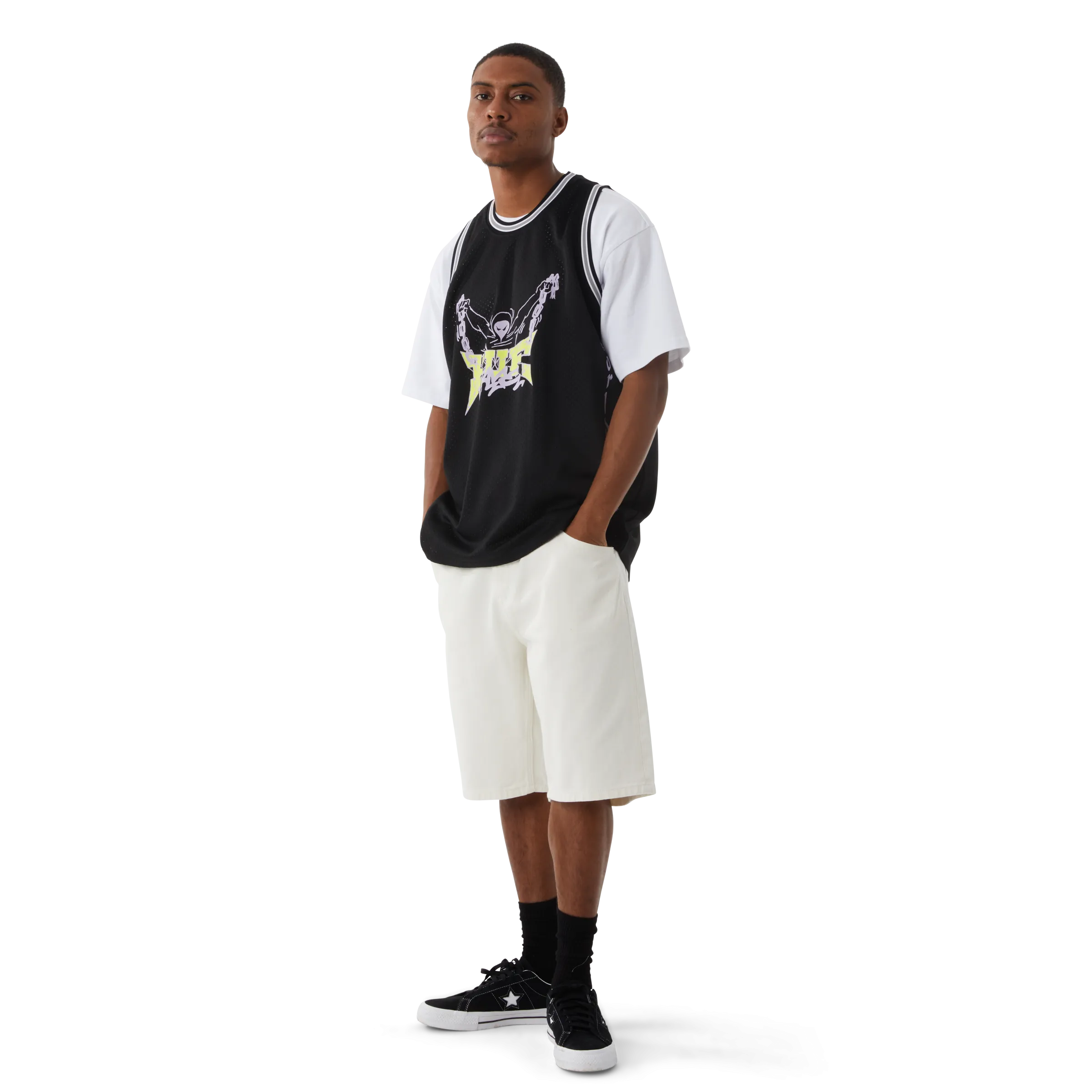 Zine Mesh Basketball Jersey