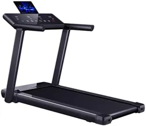 Zzfni treadmill Electric Treadmill Foldable Running Machine 14 km/h Max Speed Easy Assembly with Adjustable Display Panel 3-Level Manual Incline Convenient Tablet Stand for Home Use foldable treadmill